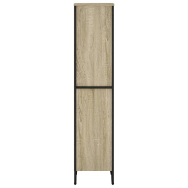 vidaXL Βιβλιοθήκη Sonoma Δρυς 50x31x137,5cm από Επεξεργασμένο Ξύλο 1 τεμ.