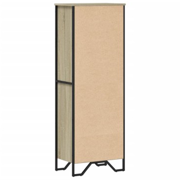 vidaXL Βιβλιοθήκη Sonoma Δρυς 50x31x137,5cm από Επεξεργασμένο Ξύλο 1 τεμ.