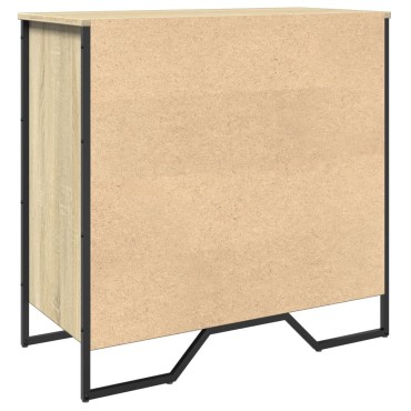 vidaXL Παπουτσοθήκη Sonoma Δρυς 80x38x78cm από Επεξεργασμένο Ξύλο