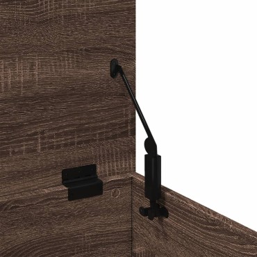 vidaXL Κουτί Αποθήκευσης Καφέ δρυς 90x35x35cm Επεξεργασμένο Ξύλο 1 τεμ.