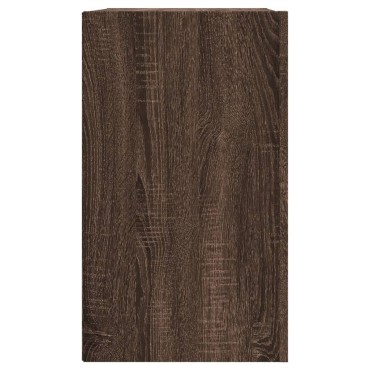 vidaXL Ντουλάπι Τοίχου Καφέ Δρυς 75x35x60cm Επεξεργασμένο Ξύλο 1 τεμ.