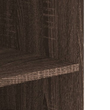 vidaXL Ντουλάπι Τοίχου Καφέ Δρυς 75x35x60cm Επεξεργασμένο Ξύλο 1 τεμ.