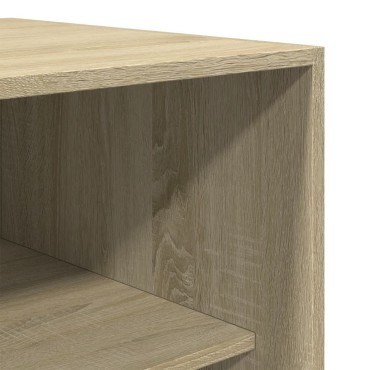 vidaXL Ντουλάπα Χρώμα Sonoma Δρυς 80x50x200cm από Επεξ. Ξύλο 1 τεμ.