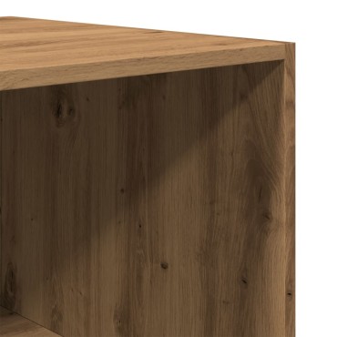 vidaXL Ντουλάπα Αρτισιανή Δρυς 80x50x200cm από Επεξεργασμένο Ξύλο 1 τεμ.