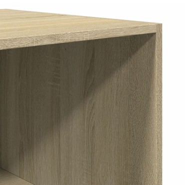 vidaXL Ντουλάπα Χρώμα Sonoma Δρυς 80x50x200cm από Επεξ. Ξύλο 1 τεμ.