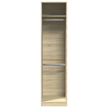 vidaXL Ντουλάπα Χρώμα Sonoma Δρυς 50x50x200cm από Επεξ. Ξύλο 1 τεμ.