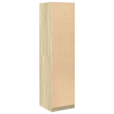 vidaXL Ντουλάπα Χρώμα Sonoma Δρυς 50x50x200cm από Επεξ. Ξύλο 1 τεμ.