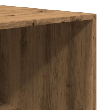 vidaXL Ντουλάπα Αρτισιανή Δρυς 100x50x200cm Επεξεργασμένο Ξύλο 1 τεμ.