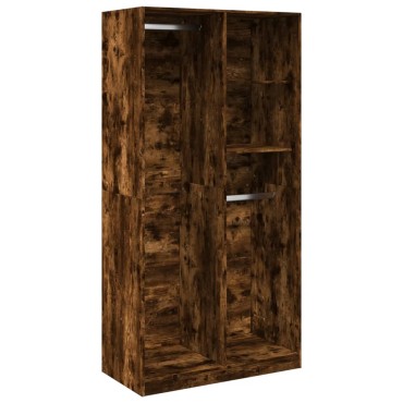 vidaXL Ντουλάπα Καπνιστή Δρυς 100x50x200cm από Επεξεργασμένο Ξύλο 1 τεμ.