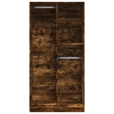 vidaXL Ντουλάπα Καπνιστή Δρυς 100x50x200cm από Επεξεργασμένο Ξύλο 1 τεμ.