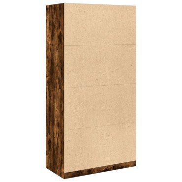 vidaXL Ντουλάπα Καπνιστή Δρυς 100x50x200cm από Επεξεργασμένο Ξύλο 1 τεμ.