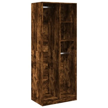vidaXL Ντουλάπα Καπνιστή Δρυς 80x50x200cm από Επεξεργασμένο Ξύλο 1 τεμ.