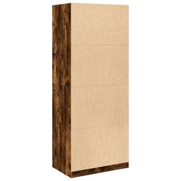 vidaXL Ντουλάπα Καπνιστή Δρυς 80x50x200cm από Επεξεργασμένο Ξύλο 1 τεμ.