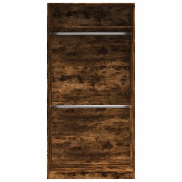vidaXL Ντουλάπα Καπνιστή Δρυς 100x50x200cm από Επεξεργασμένο Ξύλο 1 τεμ.