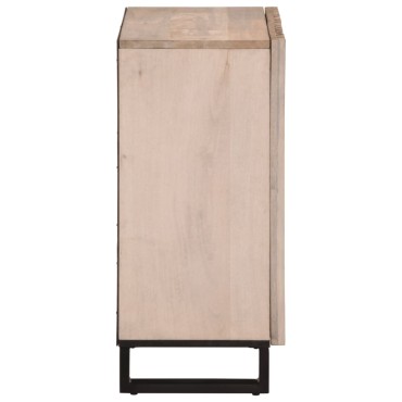 vidaXL Ντουλάπι 60x34x75cm από Μασίφ Ξύλο Μάνγκο 1 τεμ.