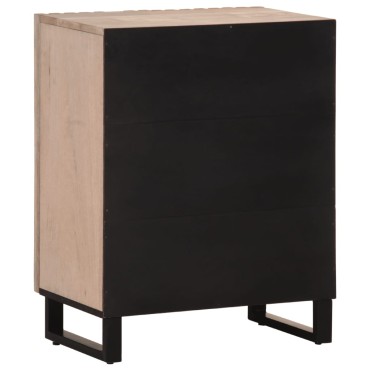 vidaXL Ντουλάπι 60x34x75cm από Μασίφ Ξύλο Μάνγκο 1 τεμ.
