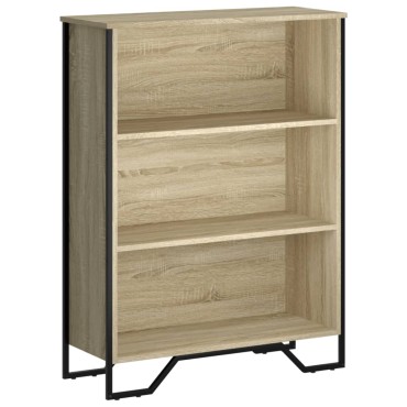 vidaXL Βιβλιοθήκη Sonoma Δρυς 80x31x106cm από Επεξεργασμένο Ξύλο 1 τεμ.