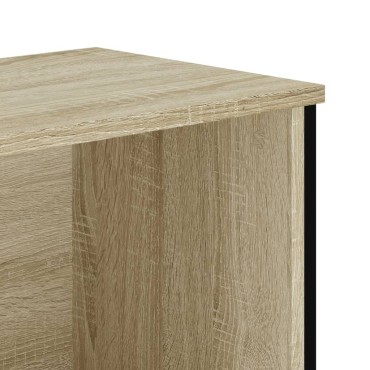 vidaXL Βιβλιοθήκη Sonoma Δρυς 80x31x106cm από Επεξεργασμένο Ξύλο 1 τεμ.