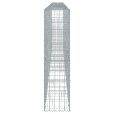 vidaXL Συρματοκιβώτιο με Κάλυμμα 700x50x200εκ. από Γαλβανισμένο Χάλυβα