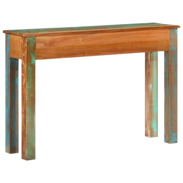 vidaXL Τραπέζι Κονσόλα 110x30x75cm από Μασίφ Ανακυκλωμένο Ξύλο 1 τεμ.