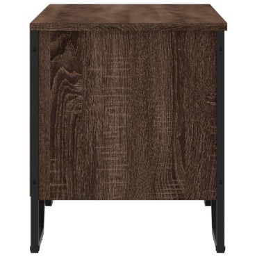 vidaXL Παπουτσοθήκη Καφέ Δρυς 90x38x45,5cm από Επεξεργ. Ξύλο