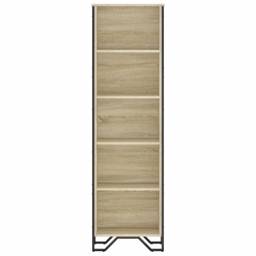 vidaXL Βιβλιοθήκη Sonoma Δρυς 50x31x169cm από Επεξεργασμένο Ξύλο 1 τεμ.