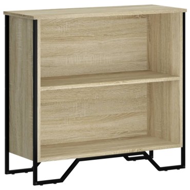 vidaXL Βιβλιοθήκη Sonoma Δρυς 80x31x74,5cm από Επεξεργασμένο Ξύλο 1 τεμ.