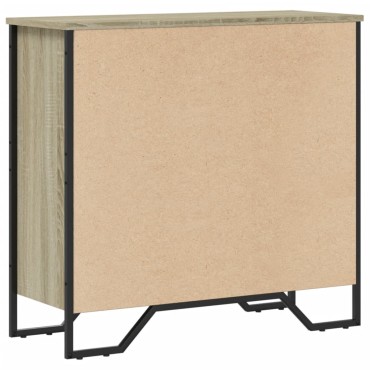 vidaXL Βιβλιοθήκη Sonoma Δρυς 80x31x74,5cm από Επεξεργασμένο Ξύλο 1 τεμ.