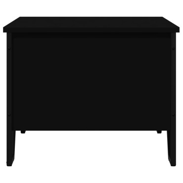vidaXL Τραπεζάκι Σαλονιού Μαύρο 100x51x40cm Επεξεργασμένο Ξύλο 1 τεμ.