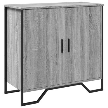 vidaXL Μπουφές Γκρι Sonoma 78x35,5x74,5cm από Επεξεργασμένο Ξύλο 1 τεμ.