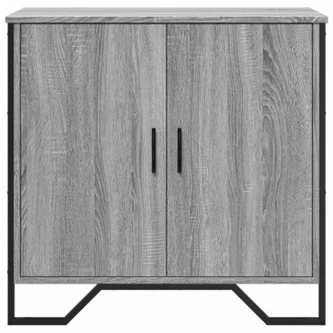 vidaXL Μπουφές Γκρι Sonoma 78x35,5x74,5cm από Επεξεργασμένο Ξύλο 1 τεμ.