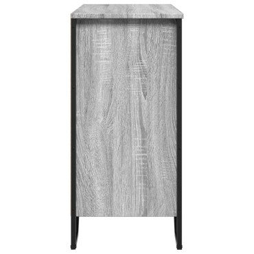 vidaXL Μπουφές Γκρι Sonoma 78x35,5x74,5cm από Επεξεργασμένο Ξύλο 1 τεμ.
