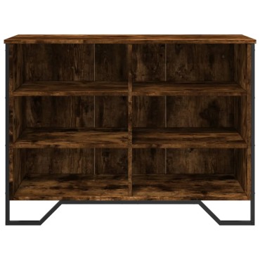 vidaXL Ντουλάπι Καπνιστή Δρυς 101x35,5x74,5cm από Επεξεργ. Ξύλο 1 τεμ.