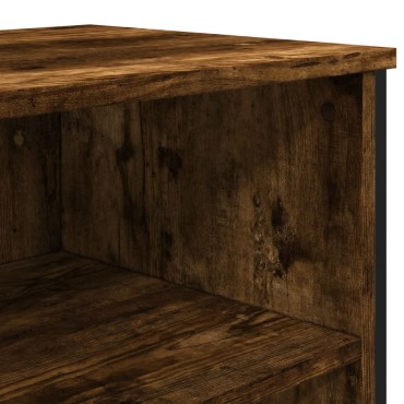 vidaXL Ντουλάπι Καπνιστή Δρυς 101x35,5x74,5cm από Επεξεργ. Ξύλο 1 τεμ.