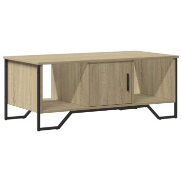 vidaXL Τραπεζάκι Σαλονιού Sonoma Δρυς 100x51x40cm Επεξεργασμένο Ξύλο 1 τεμ.