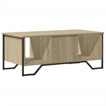 vidaXL Τραπεζάκι Σαλονιού Sonoma Δρυς 100x51x40cm Επεξεργασμένο Ξύλο 1 τεμ.