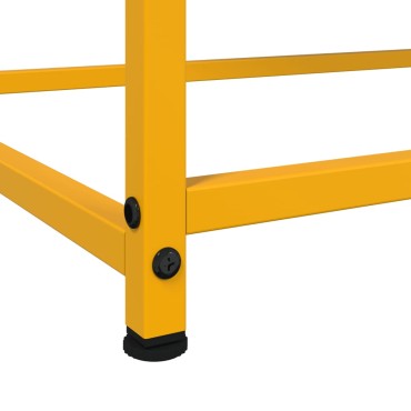 vidaXL Ντουλάπι Μουσταρδί 100,5x39x107cm από Ατσάλι 1 τεμ.