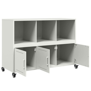 vidaXL Ντουλάπι Ροζ 100,5x39x72cm από Χάλυβα 1 τεμ.