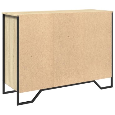 vidaXL Μπουφές Sonoma Δρυς 101x35,5x74,5cm από Επεξεργασμένο Ξύλο 1 τεμ.