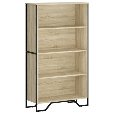vidaXL Βιβλιοθήκη Sonoma Δρυς 80x31x137,5cm από Επεξεργασμένο Ξύλο 1 τεμ.