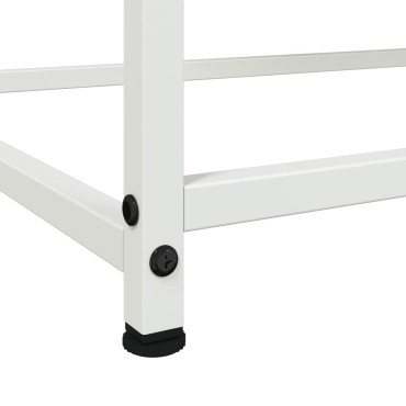 vidaXL Ντουλάπι Λευκό 100,5x39x107cm Ατσάλινο 1 τεμ.
