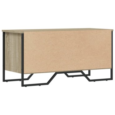 vidaXL Παπουτσοθήκη Sonoma Δρυς 90x38x45,5cm από Επεξεργασμένο Ξύλο