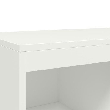 vidaXL Ντουλάπι Λευκό 68x39x111,5cm από Χάλυβα 1 τεμ.