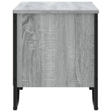 vidaXL Παπουτσοθήκη Γκρι Sonoma 90x38x45,5cm από Επεξεργ. Ξύλο