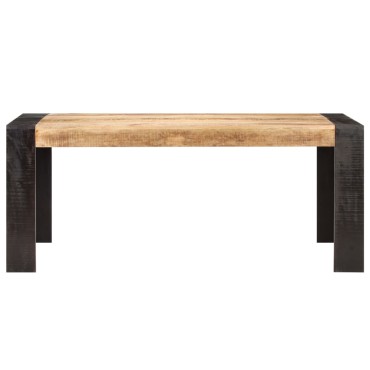 vidaXL Τραπεζαρία 180x90x76cm από Μασίφ Ξύλο Μάνγκο 1 τεμ.