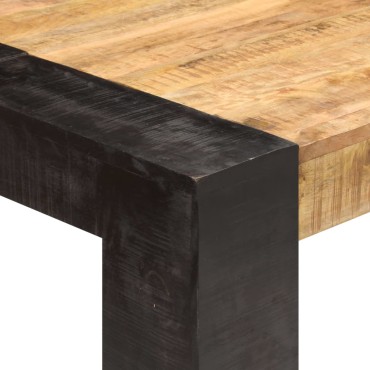 vidaXL Τραπεζαρία 180x90x76cm από Μασίφ Ξύλο Μάνγκο 1 τεμ.