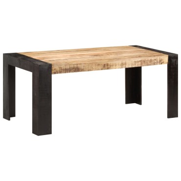vidaXL Τραπεζαρία 180x90x76cm από Μασίφ Ξύλο Μάνγκο 1 τεμ.