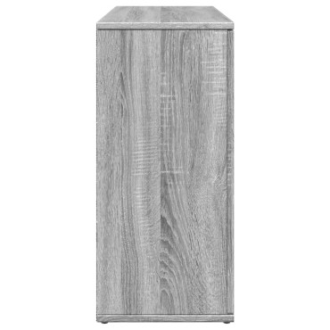 vidaXL Μπουφές Γκρι Sonoma 90,5x29,5x65cm από Επεξεργασμένο Ξύλο 1 τεμ.
