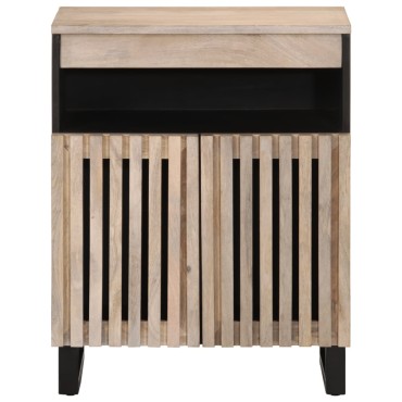 vidaXL Ντουλάπι 60x34x75cm από Μασίφ Ξύλο Μάνγκο 1 τεμ.