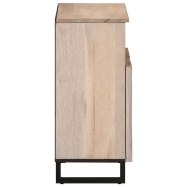 vidaXL Ντουλάπι 60x34x75cm από Μασίφ Ξύλο Μάνγκο 1 τεμ.